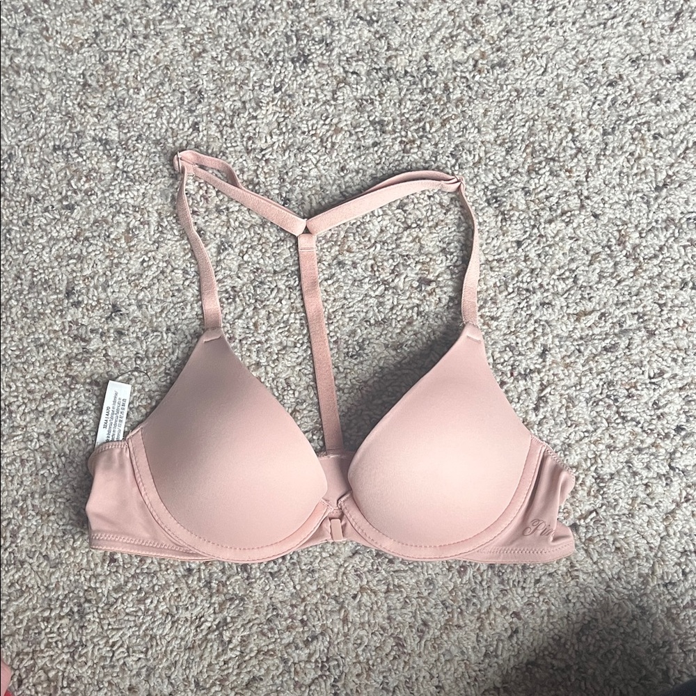 Pink bra